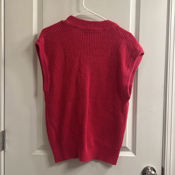 Pink Sweater Vest - Picture 3 of 5